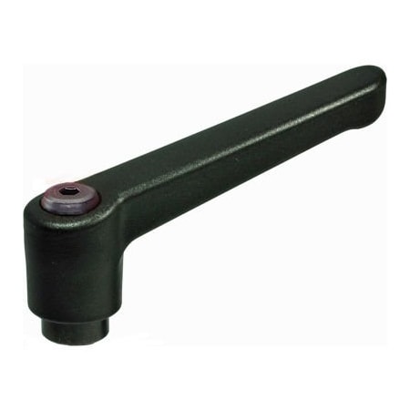 J.W. Winco J.W. Winco Nylon Plastic Adjustable Lever w/ Steel Components - M8 x 1.25 Tapped Thread 8NF34K
